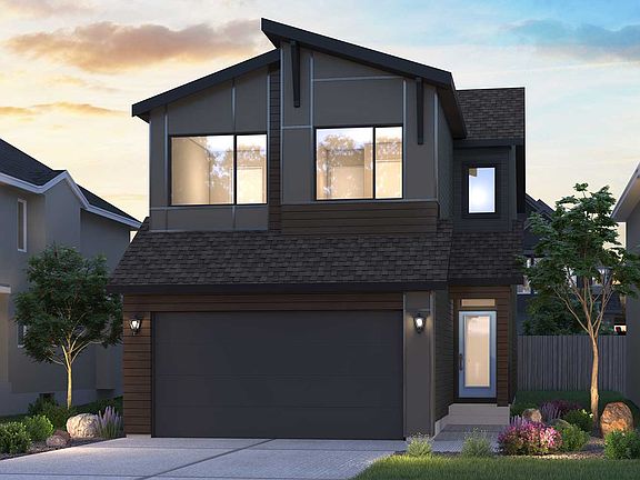 An exterior rendering of the Robson 24 model by Brookfield Residential