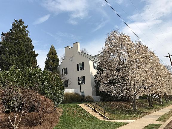 View down the street