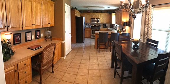 Kitchen-Dining-Office Nook