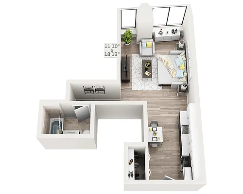 Floor plan Penthouse H