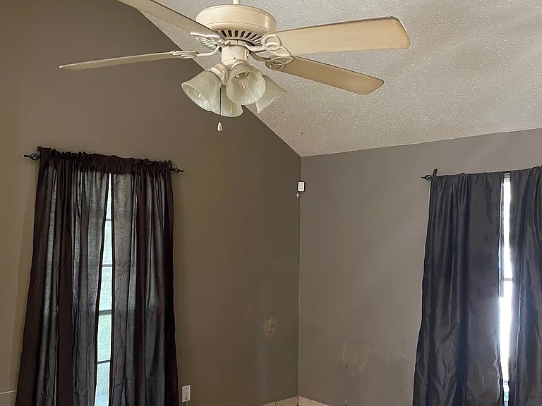 Living Room with Cathedral ceiling