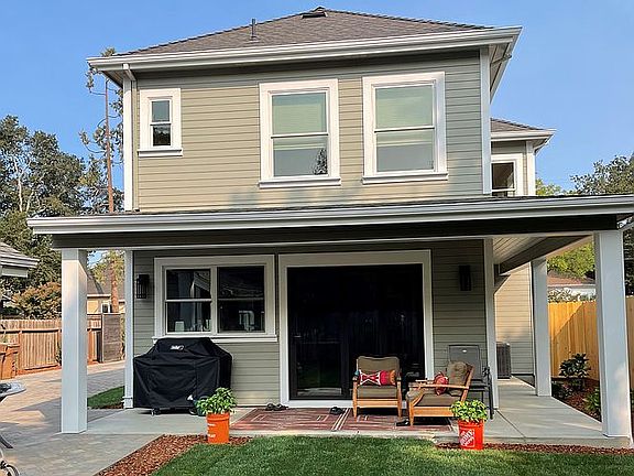 Private Yard, New Driveway