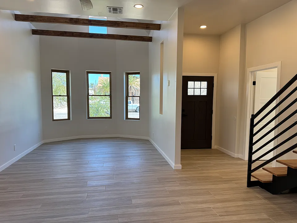 Front Entry and Living