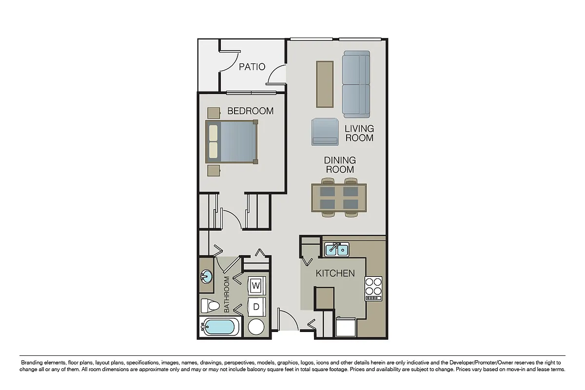 Floor plan Plan 1C