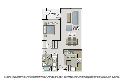 Floor plan Plan 1C