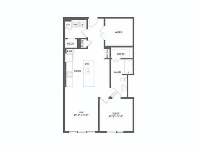 Floor plan A5aD