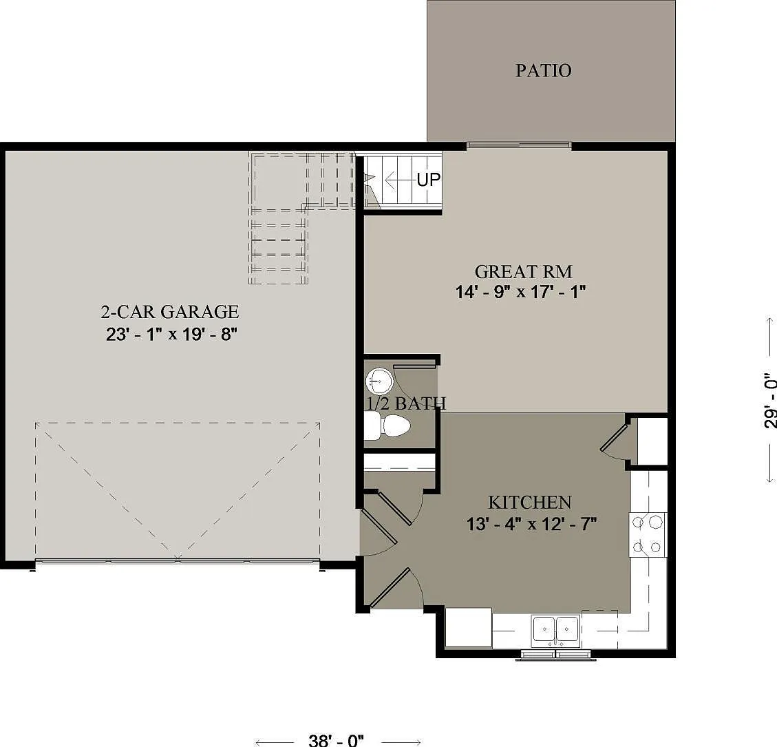 3 bed, 2.5 bath, 1434 sqft, $1,795 — Photo 3