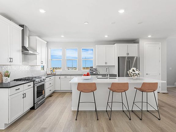 Homesite 45 Kitchen - Virtually Staged