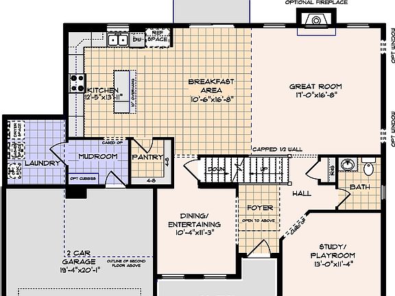 First Floorplan