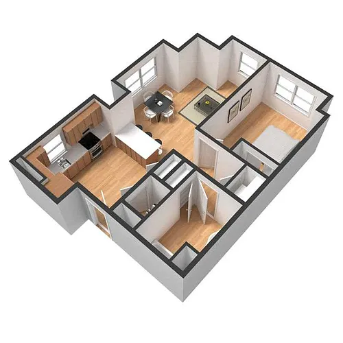 Floor plan THE DIRIGO