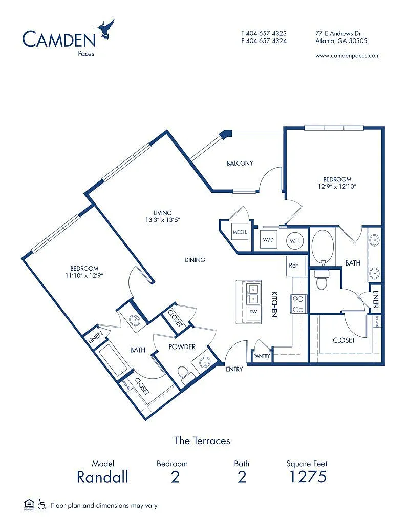 Floor plan Randall
