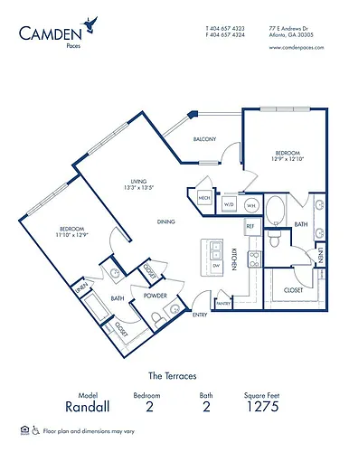 Floor plan Randall
