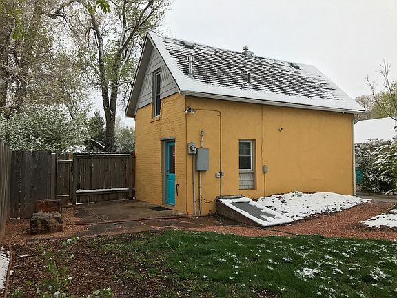 Back door and patio