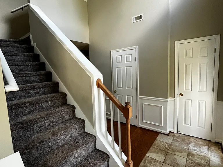 Front Entry - Stairs to upper level