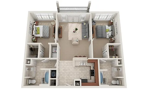 Floor plan B2A