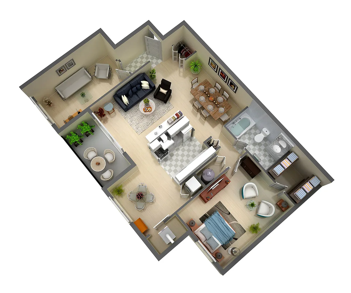 Floor plan A2R