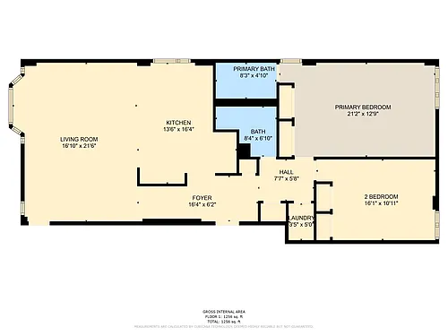 Floor plan West Unit