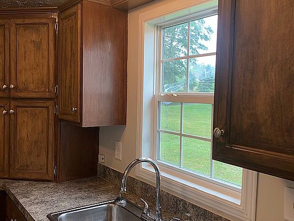 Kitchen sink with a view