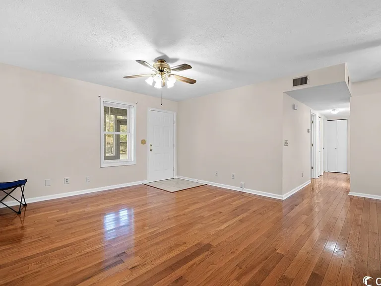 Living Room and Hallway