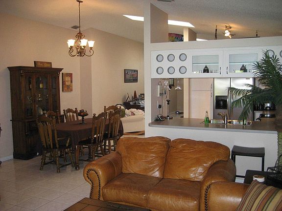 View of Dining Area and Kitchen
