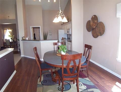 Another view of the kitchen & breakfast room that opens to the back patio deck.