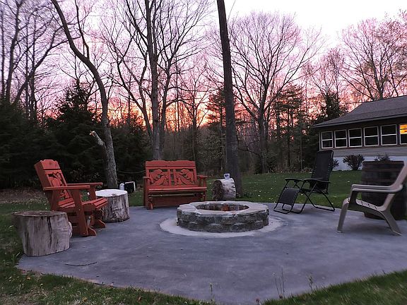 fire pit front yard 