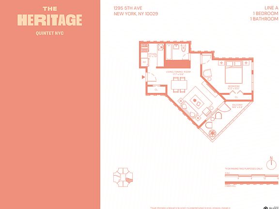 2nd image of 1295 5th Ave APT 34A