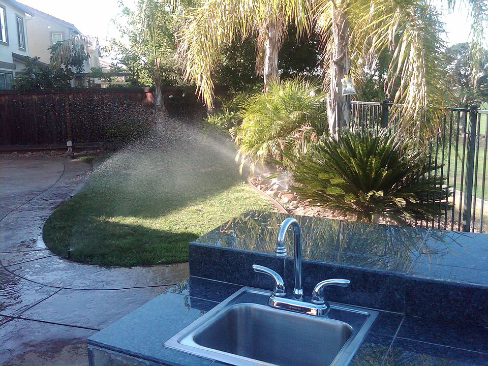 Granite Counter Tops on BBQ