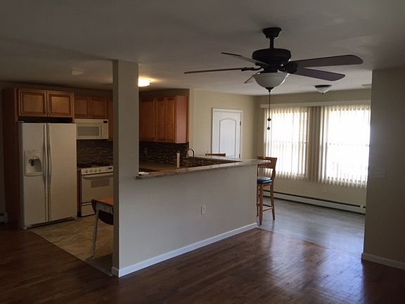 Kitchen, Front Entry, Living Room