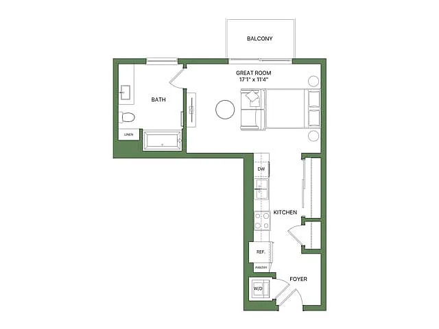 Floor plan S61
