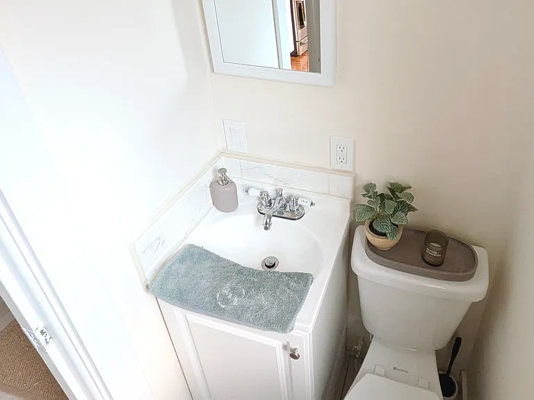 Smaller bathroom
