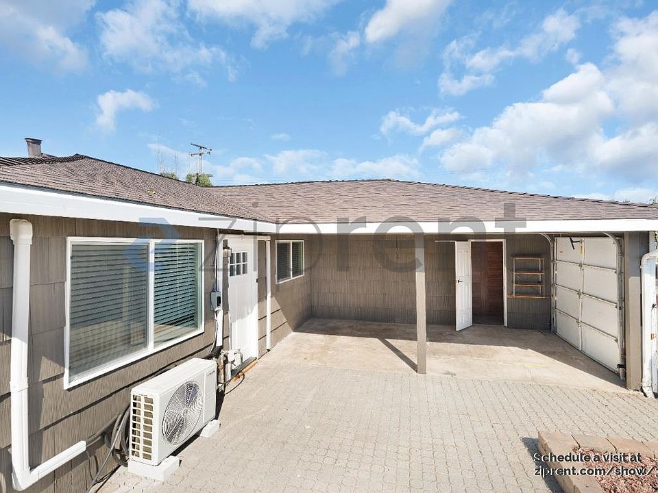 Front Patio/Side View of Carport