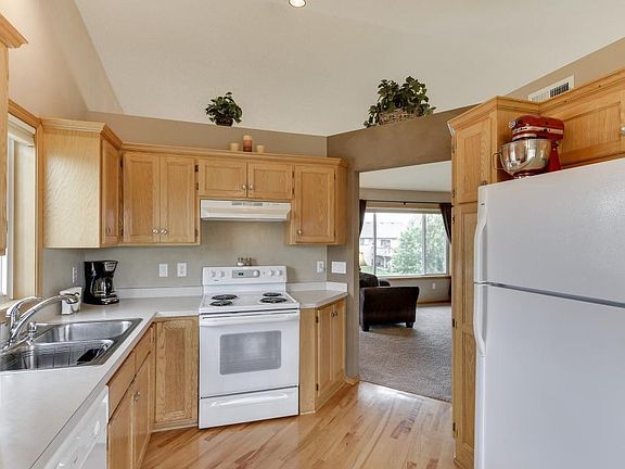 Hardwood floors in the kitchen