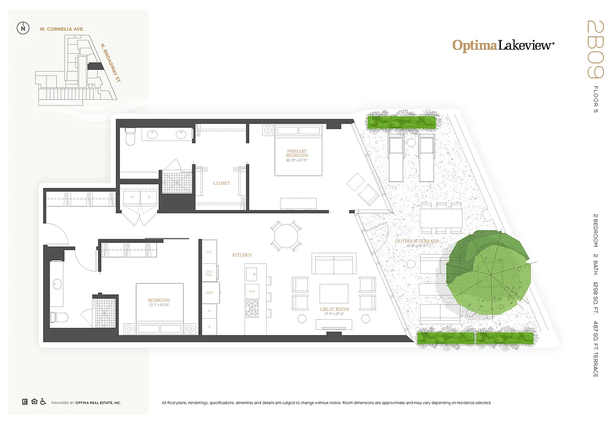 Floor plan 2B09
