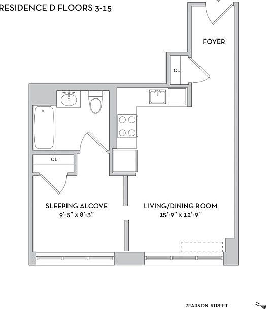 2nd image of 45-46 Pearson St #5D