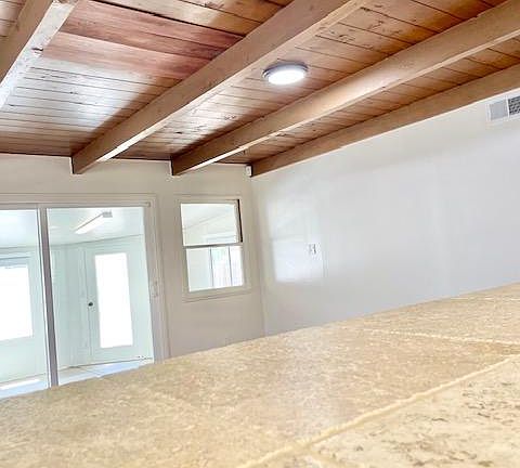 View from Kitchen to Living Room