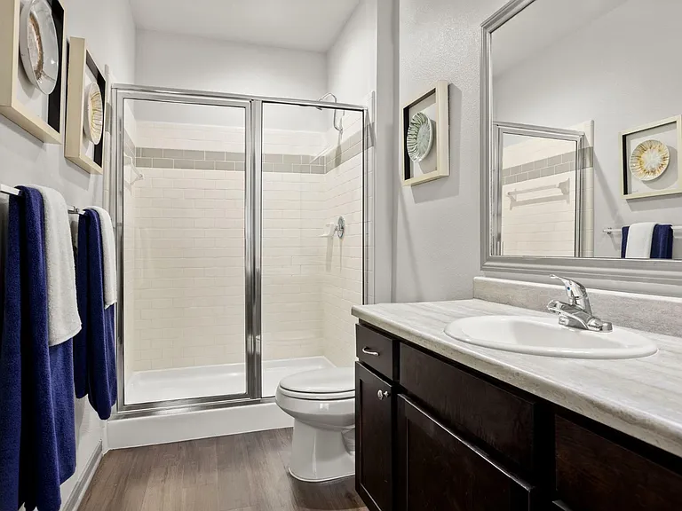 Avenues at Cypress - Bathroom with Walk-in Shower
