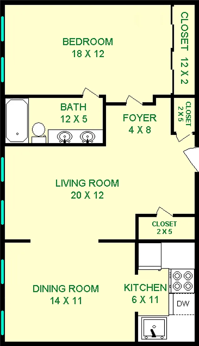 Floor plan West End