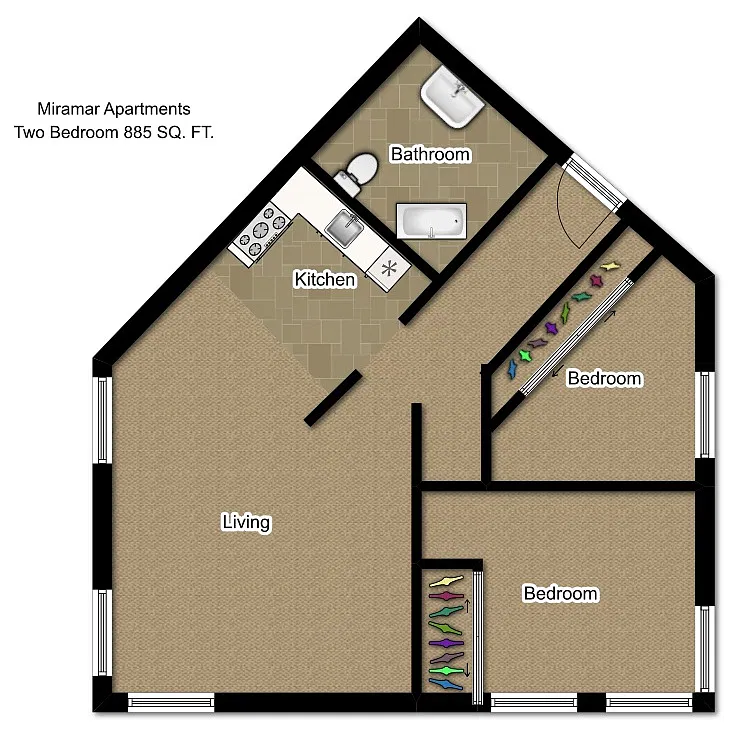 Floor plan 2X1