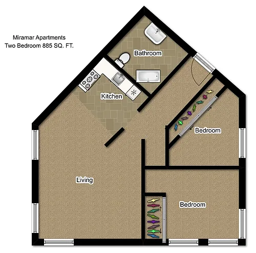Floor plan 2X1