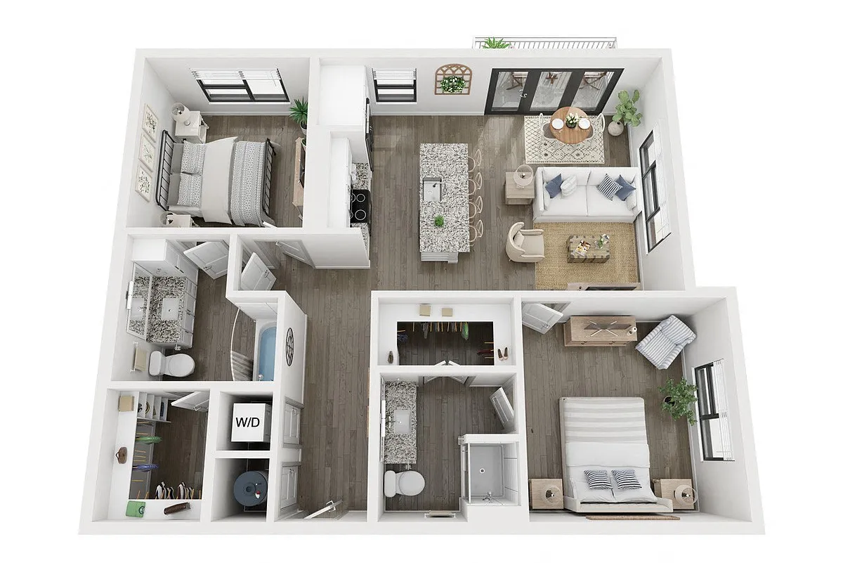 Floor plan B2b