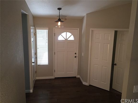 Entry with first bedroom doorway to the right