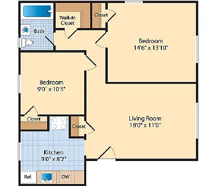 Floor plan B2