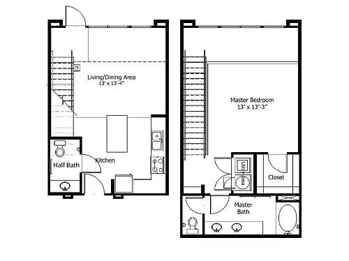 Floor plan Oaks 5THA7