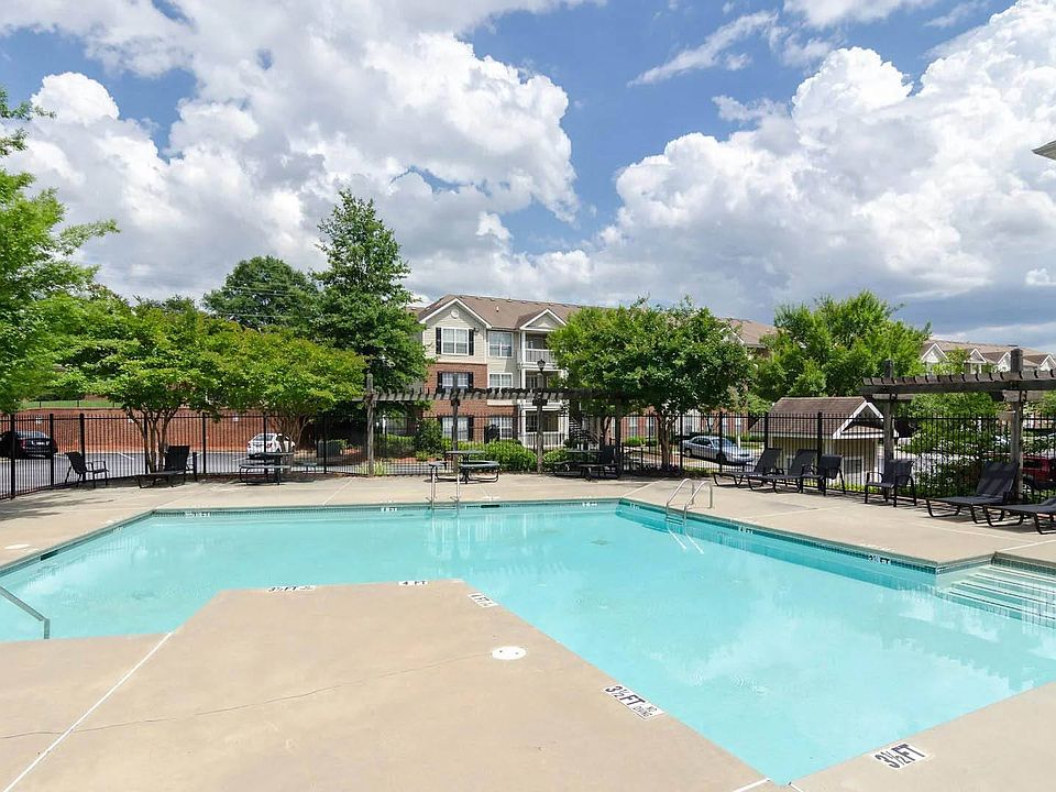 Take a dive in the community's beautiful pool.