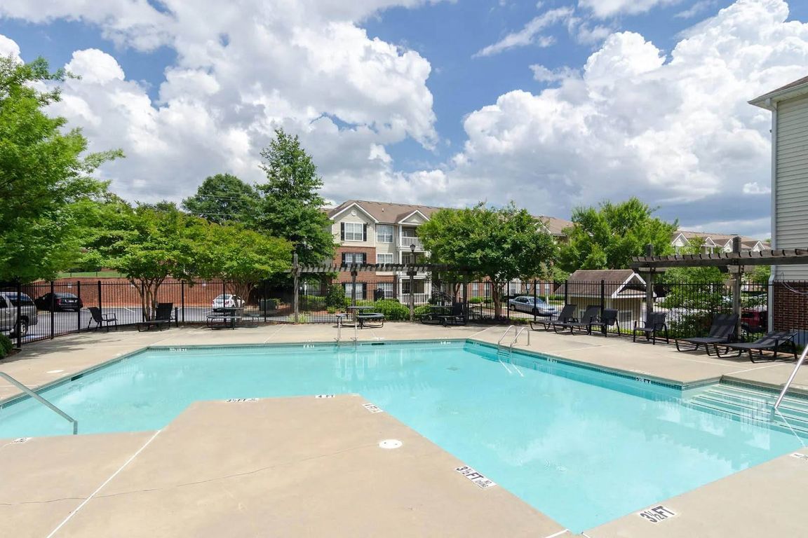 Take a dive in the community's beautiful pool.