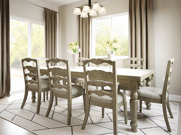 Cozy dining area