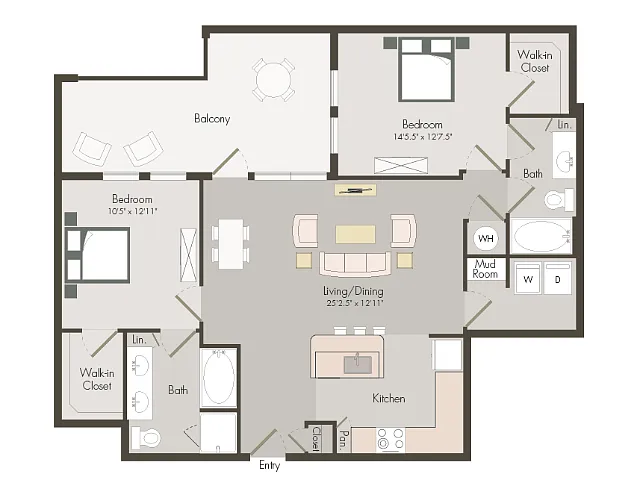 Floor plan B2
