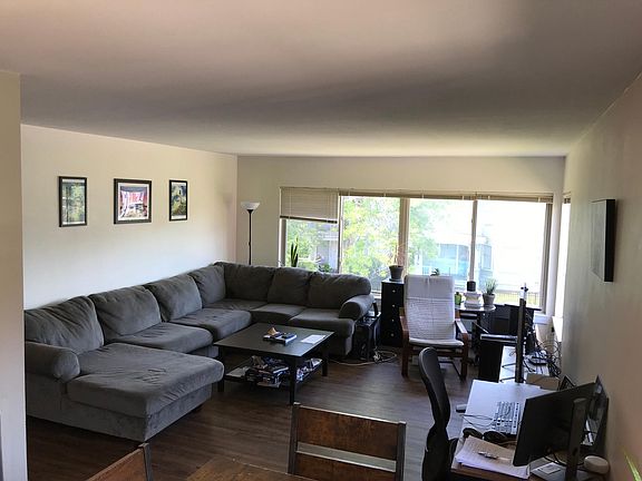 Living room area with furniture