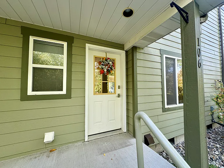 front door to condo